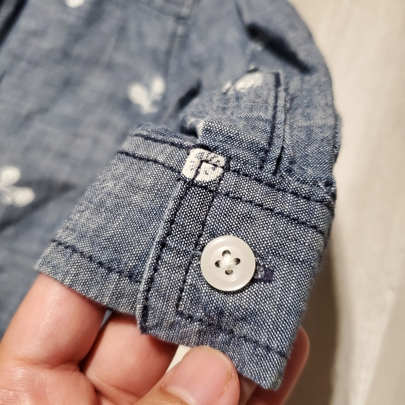 Gymboree baby button down shirt 12-18m - Picture 5 of 5
